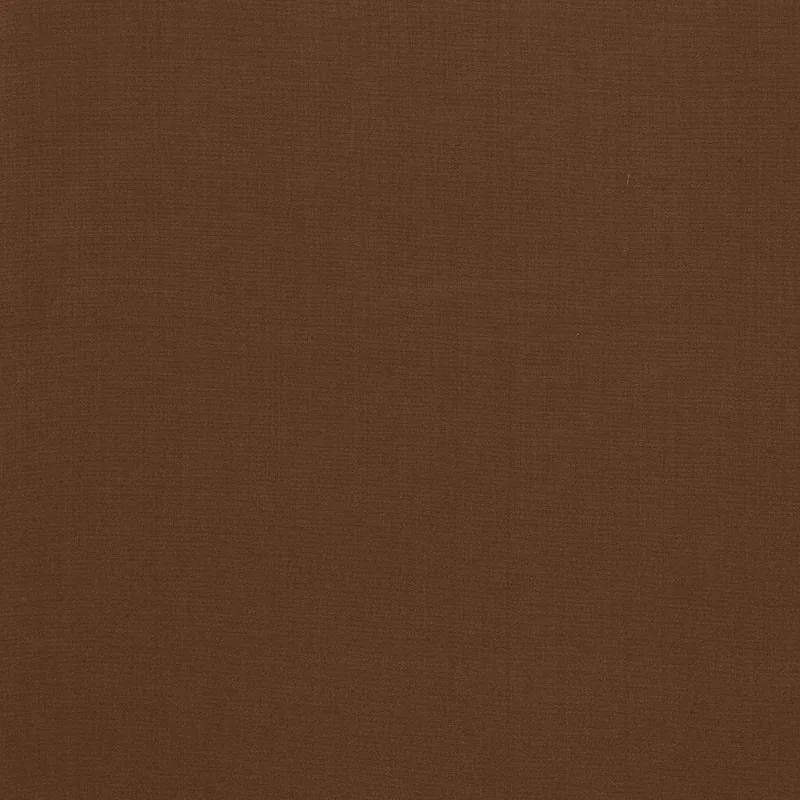 AVERY COTTON PLAIN fabric JAVA color by Schumacher
