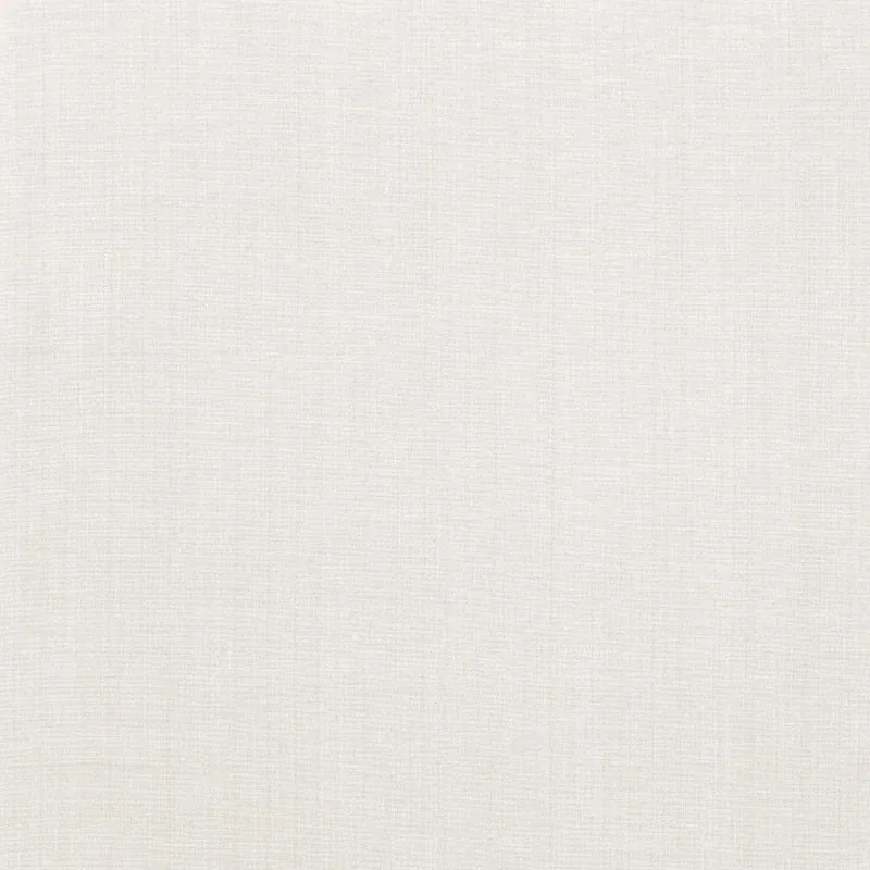 AVERY COTTON PLAIN fabric WHITE color by Schumacher