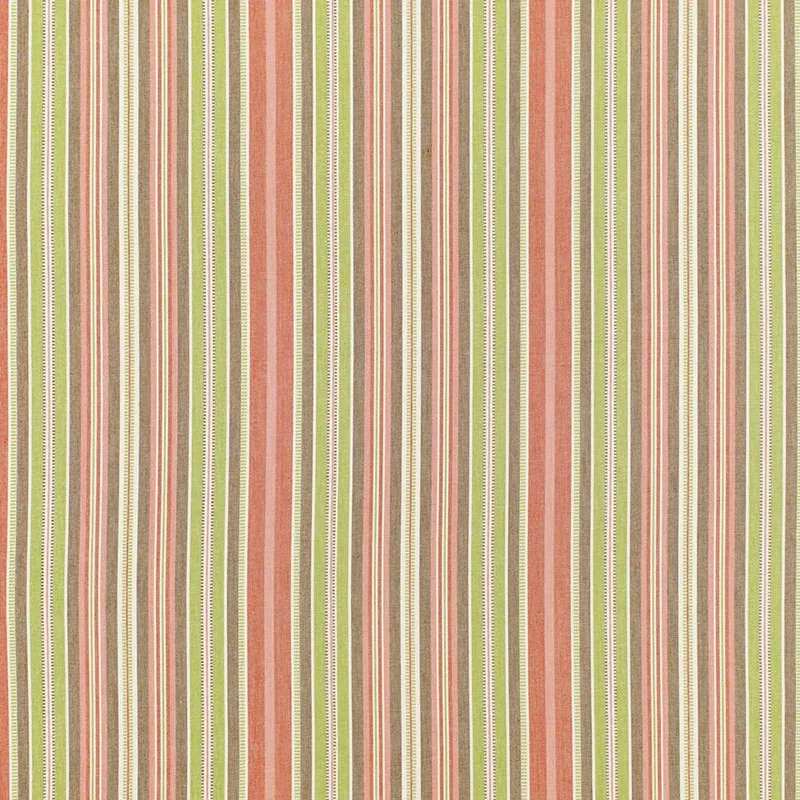AVIGNON STRIPE fabric BERRY color by Schumacher