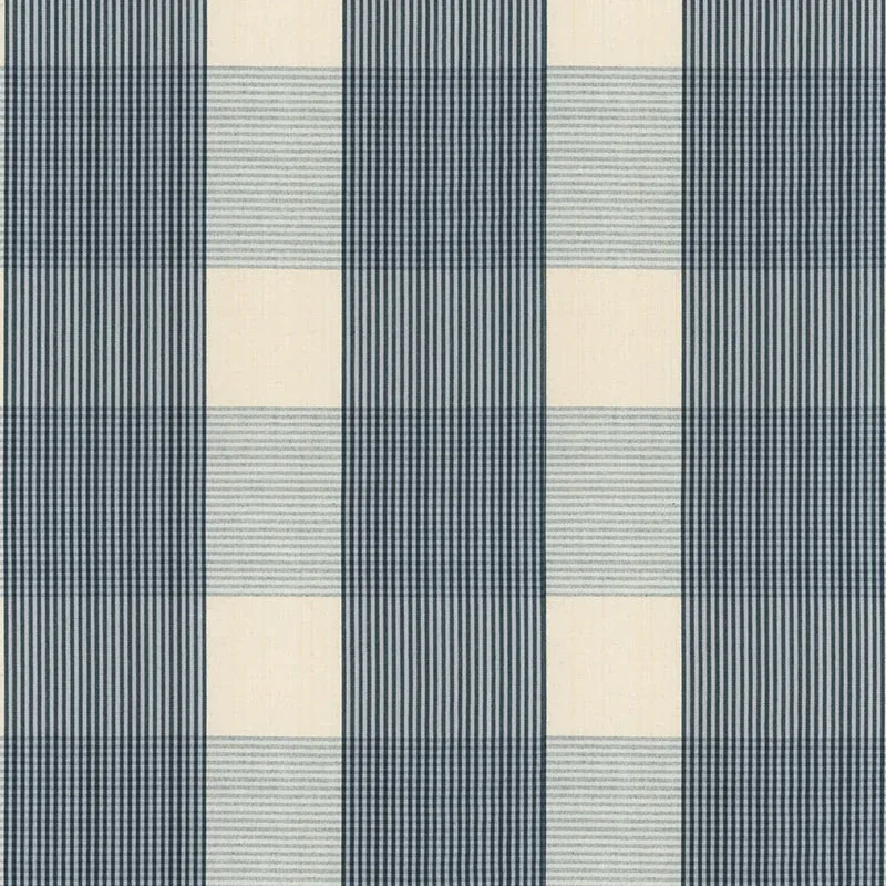 63024 | AVON GINGHAM PLAID – INDIGO/SKY