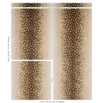 AXIS VELVET fabric FAWN color by Schumacher