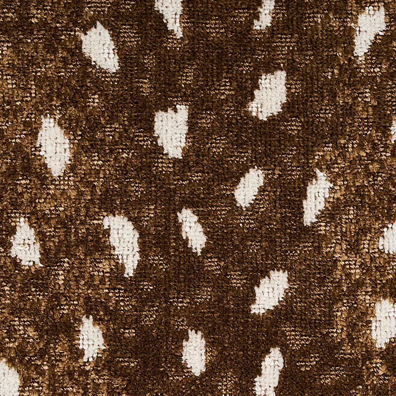 AXIS VELVET fabric FAWN color by Schumacher