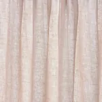 AYA SHEER Fabric – BLUSH | Schumacher | Wallpaper Twins AYA SHEER fabric BLUSH color by Schumacher