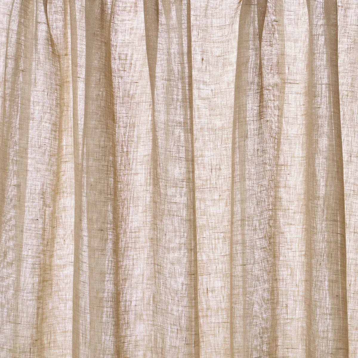 AYA SHEER fabric NATURAL color by Schumacher