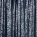 AYA SHEER Fabric – NAVY | Schumacher | Wallpaper Twins AYA SHEER fabric NAVY color by Schumacher