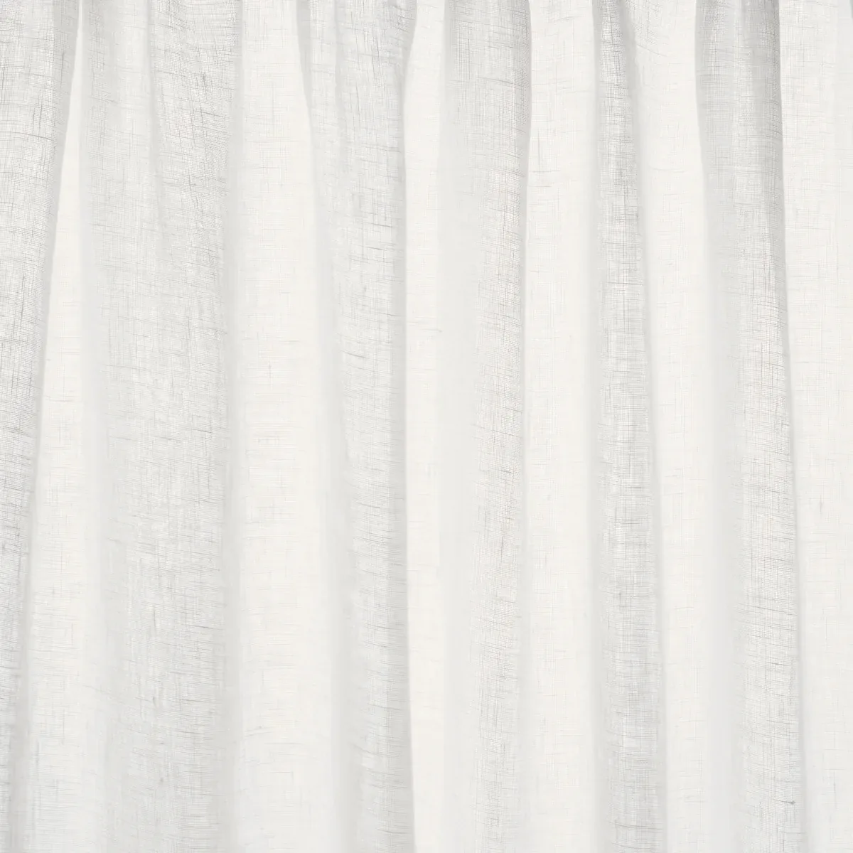 AYA SHEER fabric WHITE color by Schumacher