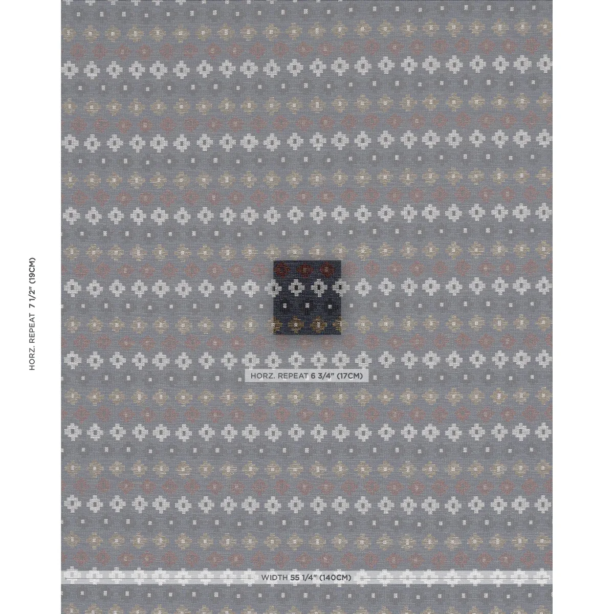 AYUMI PERFORMANCE Fabric – DENIM | Schumacher | Wallpaper Tw AYUMI PERFORMANCE fabric DENIM color by Schumacher