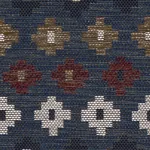 AYUMI PERFORMANCE Fabric – DENIM | Schumacher | Wallpaper Tw AYUMI PERFORMANCE fabric DENIM color by Schumacher