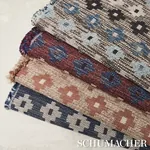 AYUMI PERFORMANCE Fabric – DENIM | Schumacher | Wallpaper Tw AYUMI PERFORMANCE fabric DENIM color by Schumacher