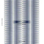 BACKGAMMON CUT VELVET fabric BLUE color by Schumacher
