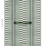 BACKGAMMON CUT VELVET fabric GREEN color by Schumacher