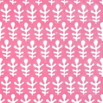 Bagru Hand Block Print Fabric – PINK | Schumacher | Wallpape Bagru Hand Block Print fabric PINK color by Schumacher