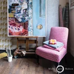 Bagru Hand Block Print Fabric – PINK | Schumacher | Wallpape Bagru Hand Block Print fabric PINK color by Schumacher
