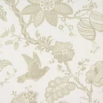 BALI VINE fabric SANDSTONE color by Schumacher