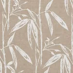 BAMBOO GARDEN SHEER Fabric – NATURAL | Schumacher | Wallpape BAMBOO GARDEN SHEER fabric NATURAL color by Schumacher