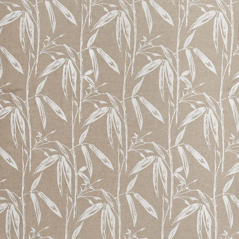 BAMBOO GARDEN SHEER Fabric – NATURAL | Schumacher | Wallpape BAMBOO GARDEN SHEER fabric NATURAL color by Schumacher