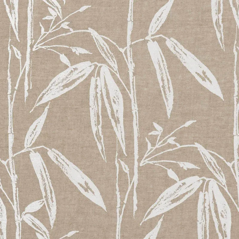 BAMBOO GARDEN SHEER fabric NATURAL color by Schumacher