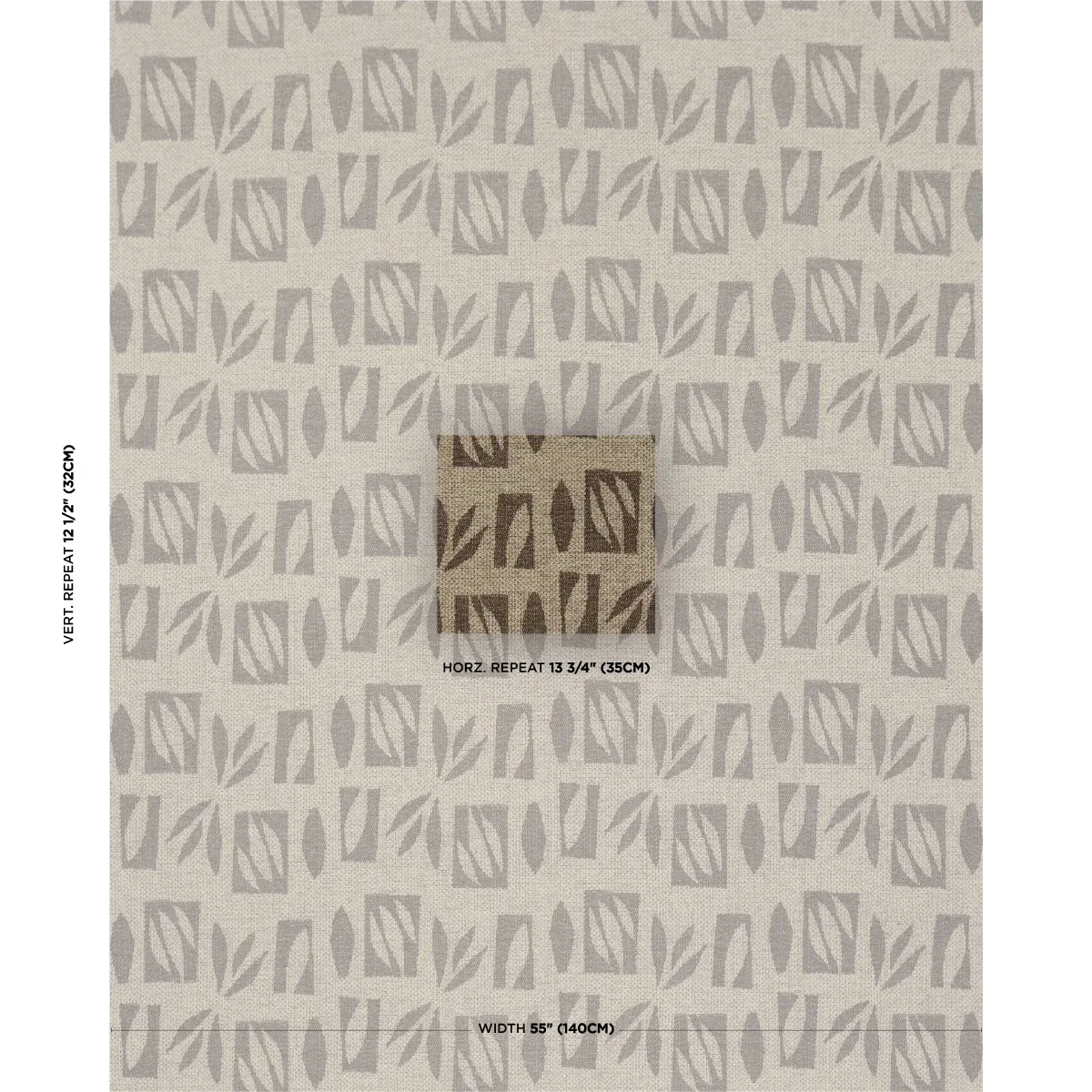 BANANA LEAF CUT OUT Fabric – BROWN | Schumacher | Wallpaper BANANA LEAF CUT OUT fabric BROWN color by Schumacher