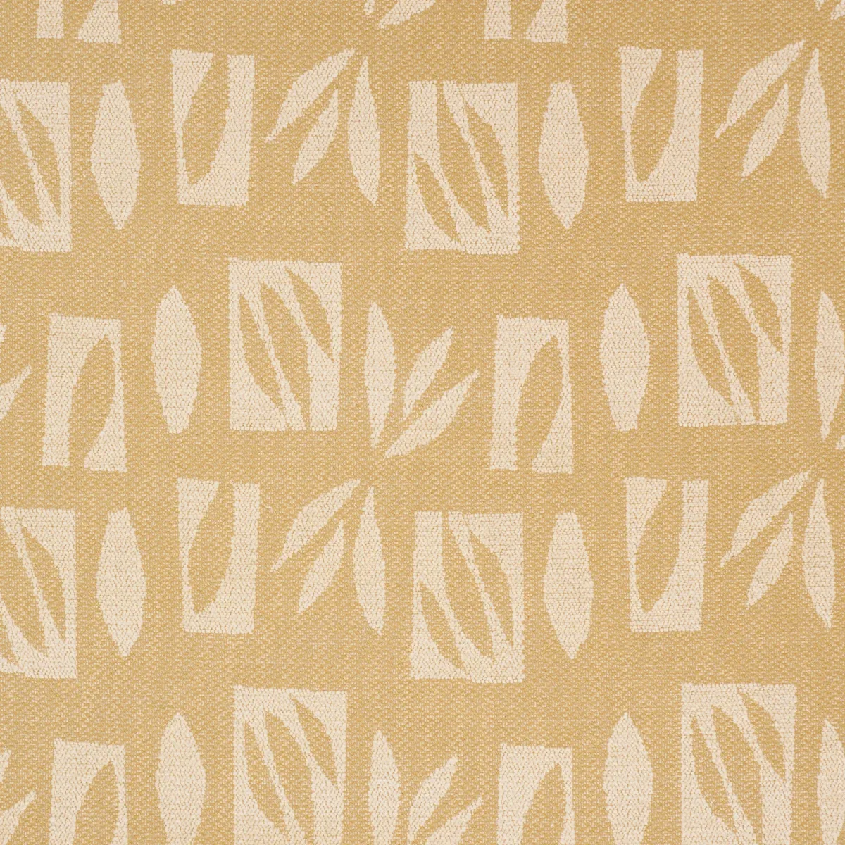 BANANA LEAF CUT OUT fabric CREAM color by Schumacher