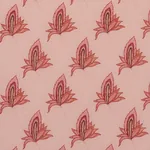 BANGALORE IMAGINATION Fabric – ROSE | Schumacher | Wallpaper BANGALORE IMAGINATION fabric ROSE color by Schumacher