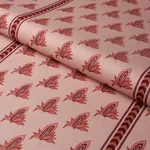 BANGALORE IMAGINATION Fabric – ROSE | Schumacher | Wallpaper BANGALORE IMAGINATION fabric ROSE color by Schumacher