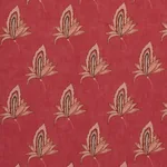 BANGALORE IMAGINATION Fabric – ROUGE | Schumacher | Wallpape BANGALORE IMAGINATION fabric ROUGE color by Schumacher