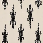 BARACOA EMBROIDERY Fabric – BLACK | Schumacher | Wallpaper T BARACOA EMBROIDERY fabric BLACK color by Schumacher