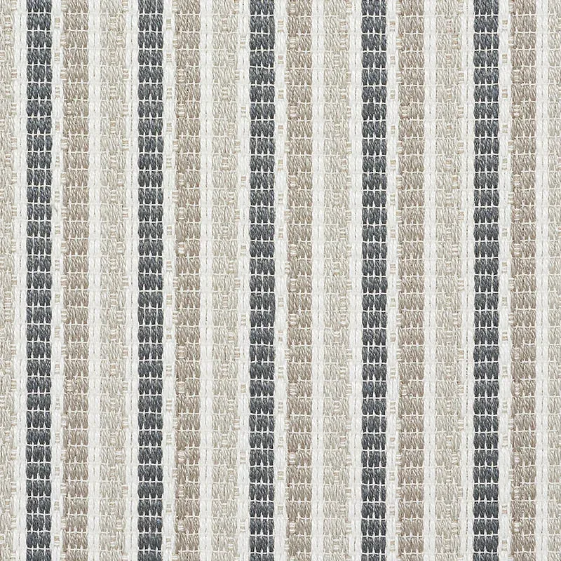 BARBARY STRIPE INDOOR/OUTDOOR fabric NATURAL color by Schumacher