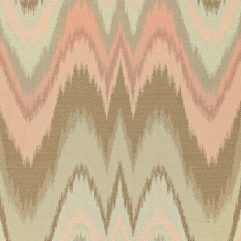 BARGELLO fabric BLUSH CONCH color by Schumacher