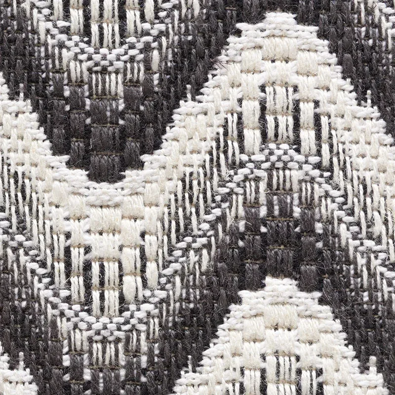 BARGELLO WAVE Fabric – GRAPHITE | Schumacher | Wallpaper Twi BARGELLO WAVE fabric GRAPHITE color by Schumacher