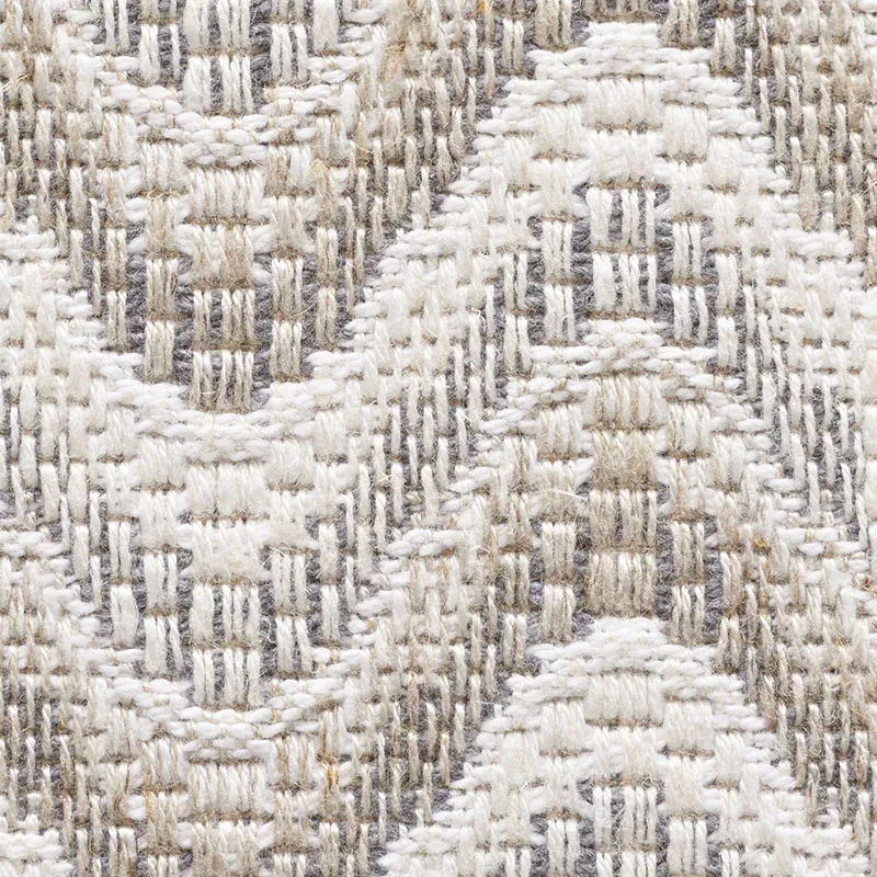 BARGELLO WAVE Fabric – NATURAL | Schumacher | Wallpaper Twin BARGELLO WAVE fabric NATURAL color by Schumacher