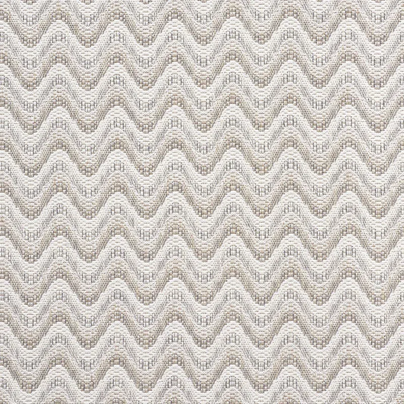 BARGELLO WAVE fabric NATURAL color by Schumacher
