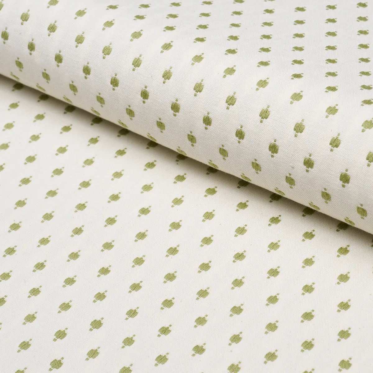 BARLOW fabric LEAF color by Schumacher