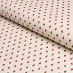 BARLOW fabric LIGHT BROWN ON IVORY color by Schumacher