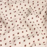 BARLOW fabric LIGHT BROWN ON IVORY color by Schumacher