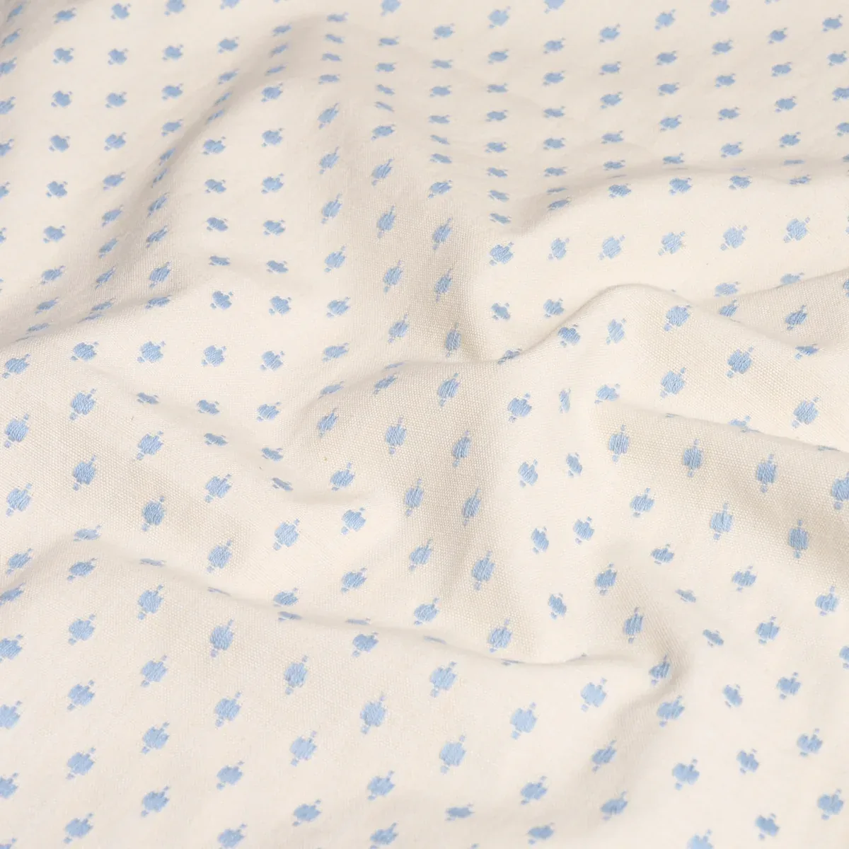 BARLOW fabric SKY color by Schumacher