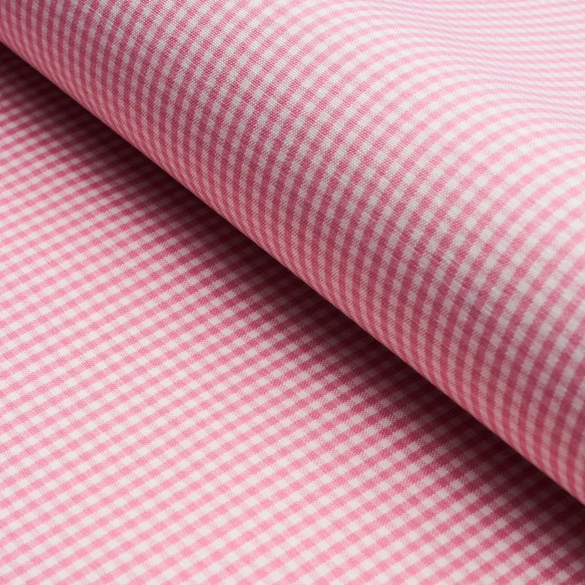BARNET COTTON CHECK Fabric – BLUSH | Schumacher | Wallpaper BARNET COTTON CHECK fabric BLUSH color by Schumacher