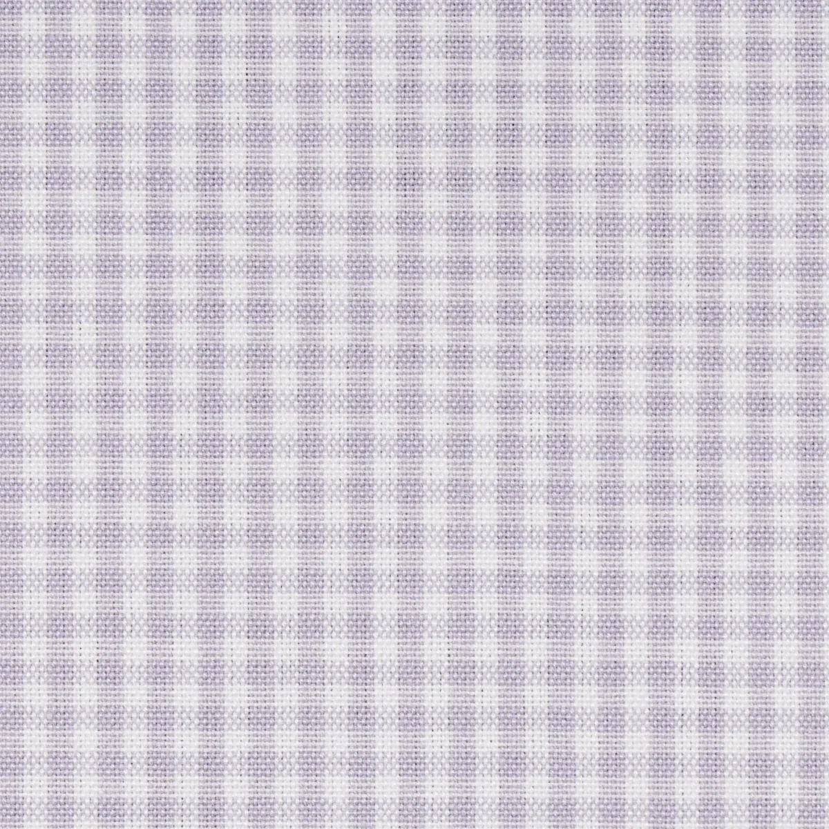 BARNET COTTON CHECK fabric LILAC color by Schumacher