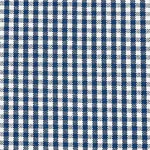 BARNET COTTON CHECK Fabric – NAVY | Schumacher | Wallpaper T BARNET COTTON CHECK fabric NAVY color by Schumacher
