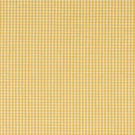 BARNET COTTON CHECK Fabric – YELLOW | Schumacher | Wallpaper BARNET COTTON CHECK fabric YELLOW color by Schumacher