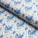 BASILE TRELLIS Fabric – PORCELAIN | Schumacher | Wallpaper T BASILE TRELLIS fabric PORCELAIN color by Schumacher