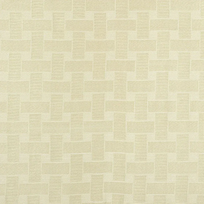 BASKETWEAVE SHEER fabric OYSTER color by Schumacher