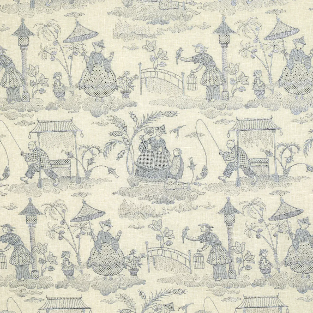 66600 | Bassano Embroidered Toile – DELFT