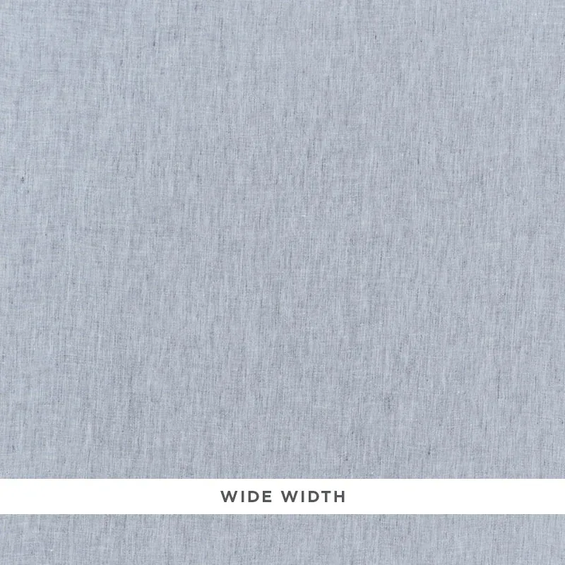 BAY WEAVE CASEMENT fabric CHAMBRAY color by Schumacher