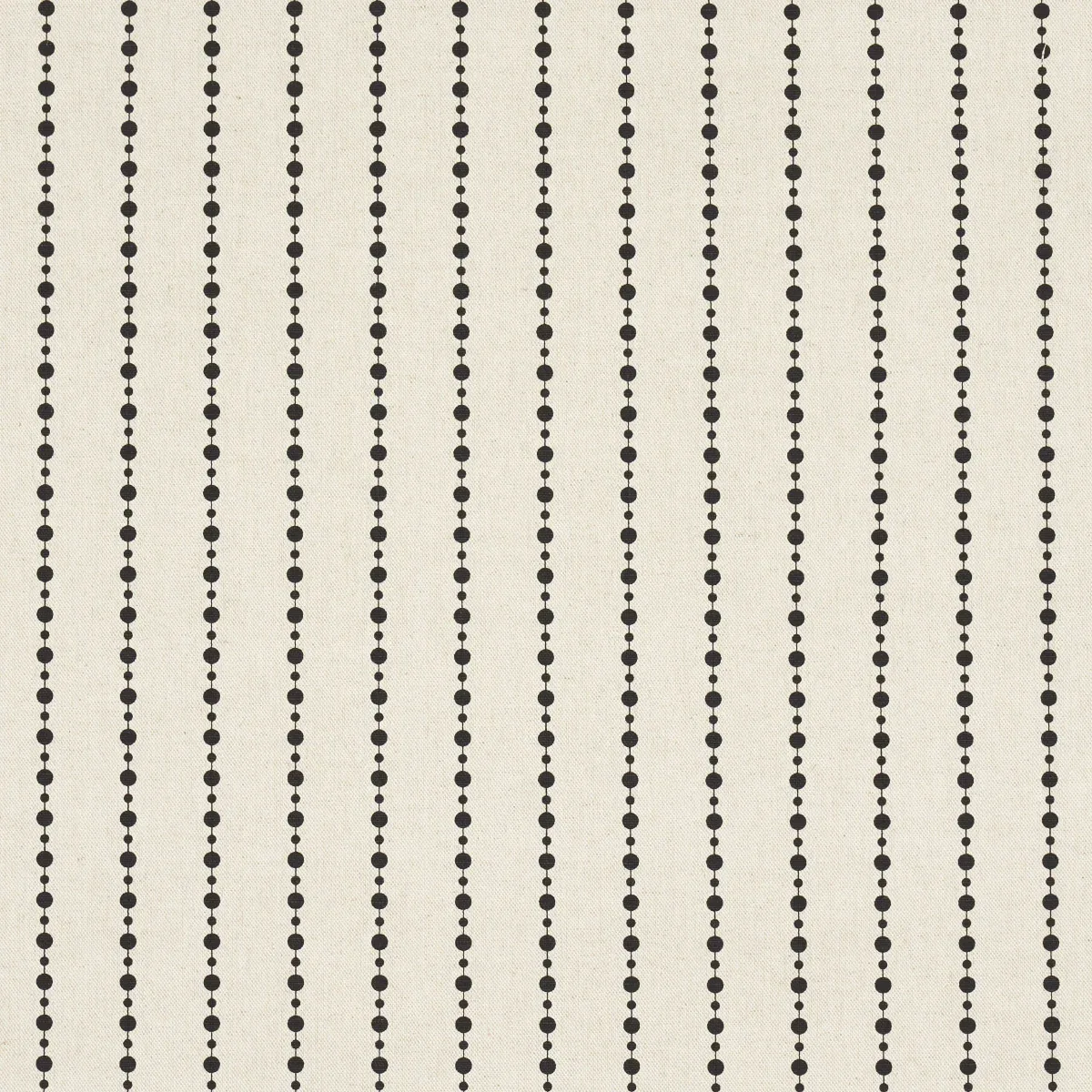 BEADED STRIPE Fabric – BLACK AND CREAM | Schumacher | Wallpa BEADED STRIPE fabric BLACK AND CREAM color by Schumacher