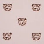 BEAR HIGH PERFORMANCE PRINT Fabric – BLUSH | Schumacher | Wa BEAR HIGH PERFORMANCE PRINT fabric BLUSH color by Schumacher