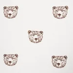 BEAR HIGH PERFORMANCE PRINT Fabric – IVORY | Schumacher | Wa BEAR HIGH PERFORMANCE PRINT fabric IVORY color by Schumacher