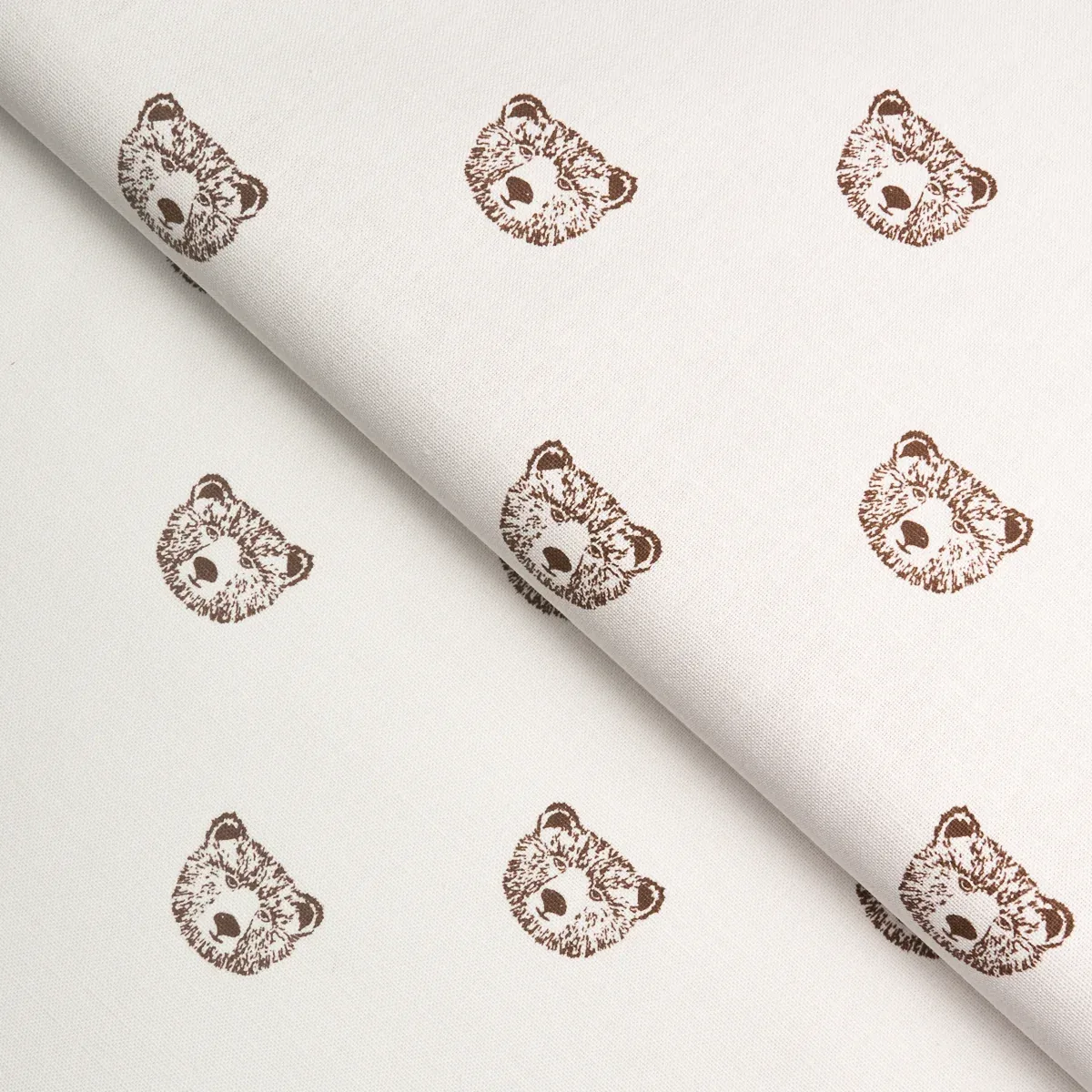 BEAR HIGH PERFORMANCE PRINT Fabric – IVORY | Schumacher | Wa BEAR HIGH PERFORMANCE PRINT fabric IVORY color by Schumacher
