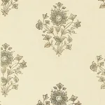 BEATRICE BOUQUET Fabric – MINERAL | Schumacher | Wallpaper T BEATRICE BOUQUET fabric MINERAL color by Schumacher
