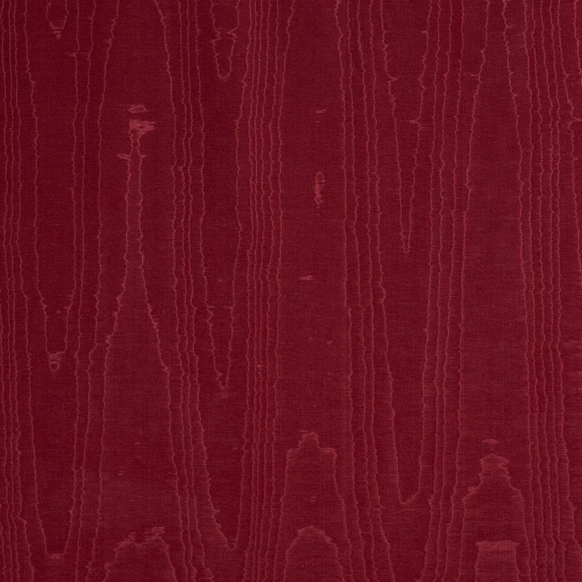 BEAU COTTON LINEN MOIRÉ Fabric – CRIMSON | Schumacher | Wall BEAU COTTON LINEN MOIRÉ fabric CRIMSON color by Schumacher